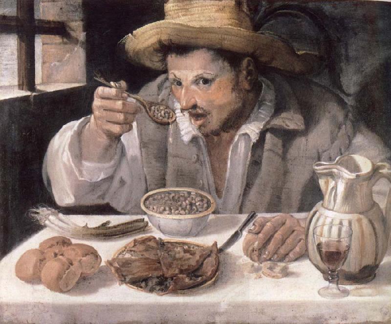 Annibale Carracci The bean eater China oil painting art